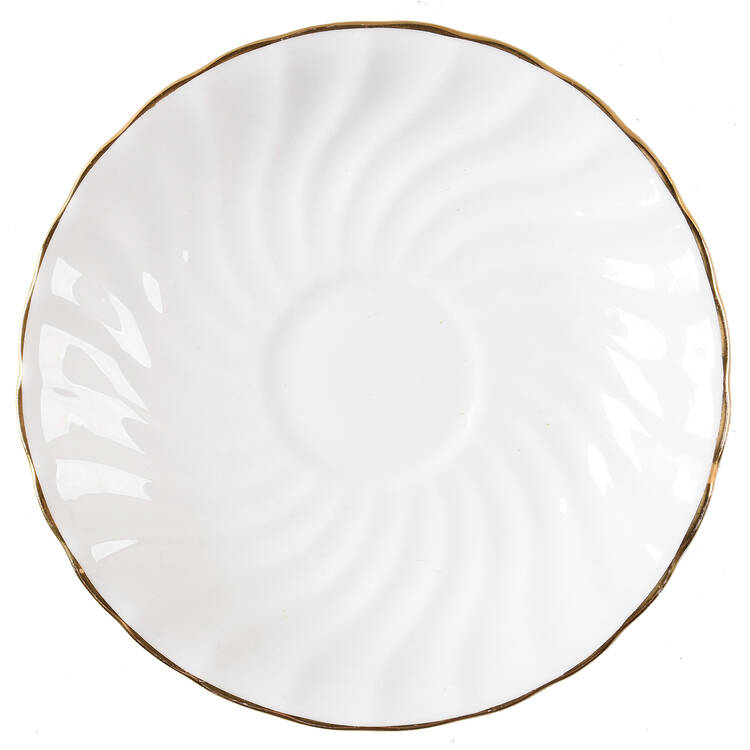 Dover (Gold Trim) Saucer