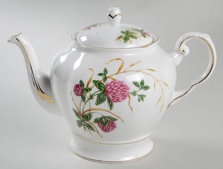 Four Leaf Clover Teapot & Lid
