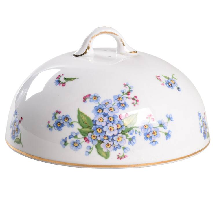 Forget Me Not Lid for Muffin Dish