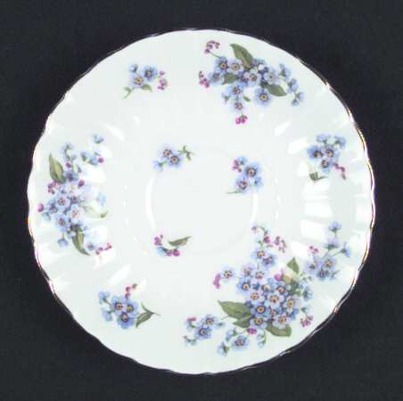 Forget Me Not Saucer