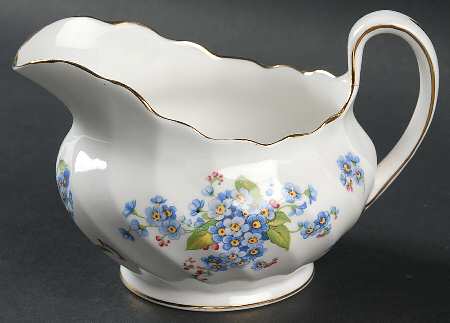 Forget Me Not Gravy Boat