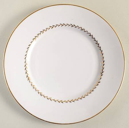 Golden Fern Salad Plate