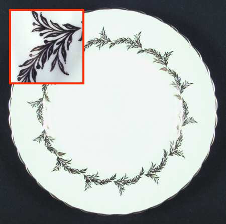Golden Regency Salad Plate