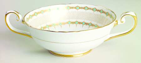 Kensington Footed Cream Soup Bowl
