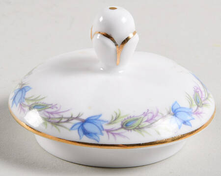 Love In The Mist Blue Lid for Sugar Bowl