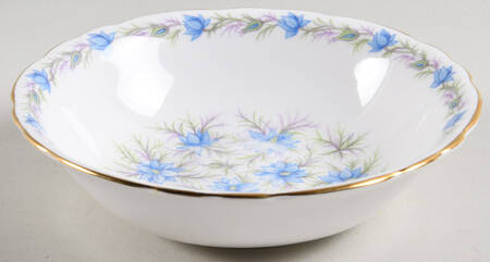 Love In The Mist Blue Fruit/Dessert (Sauce) Bowl