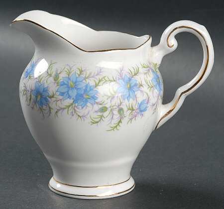 Love In The Mist Blue Creamer