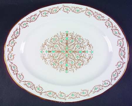 Louise 15" Oval Serving Platter