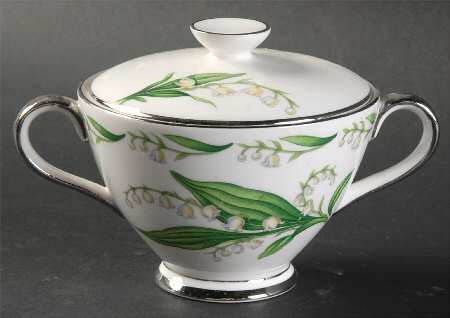 Maytime Sugar Bowl & Lid