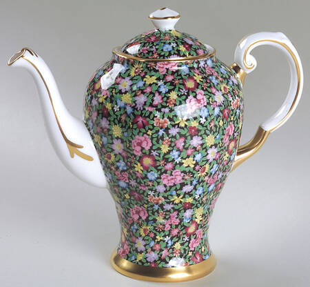 Mille Fleurs Mini Coffee Pot & Lid