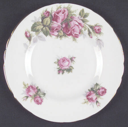 Moss Rose Bread & Butter Plate