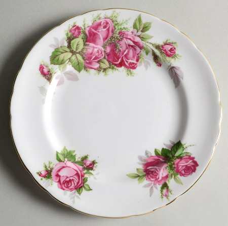 Moss Rose Luncheon Plate