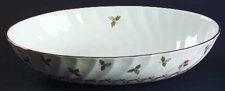 Nanette 9" Oval Vegetable Bowl