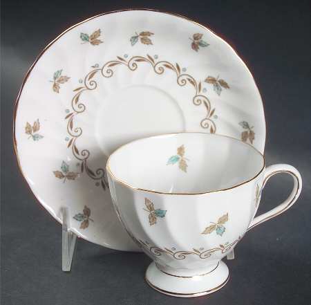 Nanette Footed Cup & Saucer Set