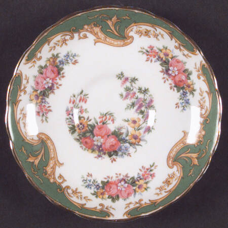 Naples Green Saucer for Footed Cup