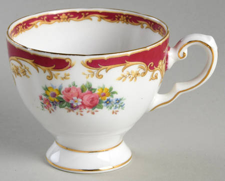 Naples Maroon Footed Cup