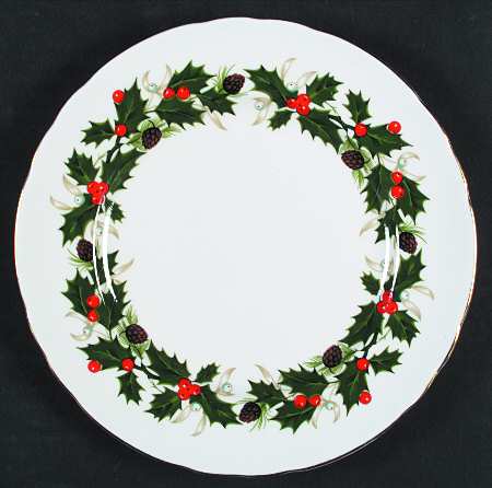 Noel Salad Plate