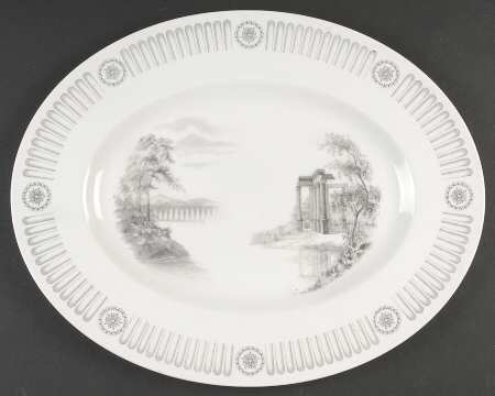 Olympus 15" Oval Serving Platter