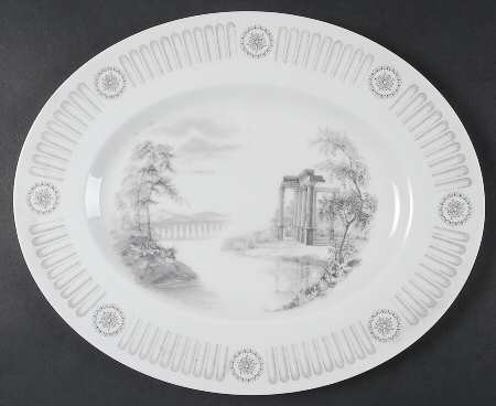 Olympus 13" Oval Serving Platter