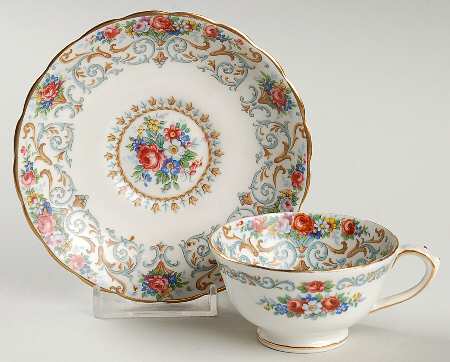 Orleans Footed Demitasse Cup & Saucer Set