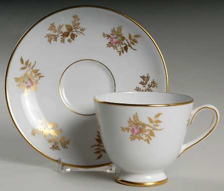 Princess Footed Cup & Saucer Set