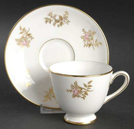 Princess Footed Cup & Saucer Set