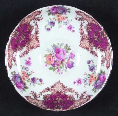 Provence Maroon Saucer