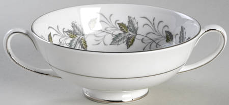 Rondeley Footed Cream Soup Bowl