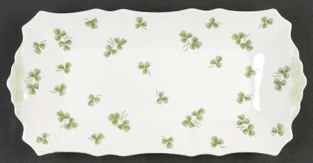 Shamrock Large Sandwich Tray