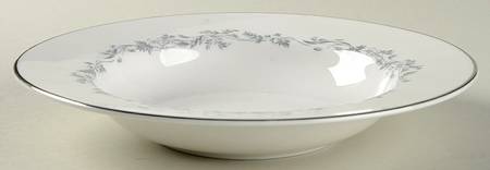 Silver Glade Rim Soup Bowl