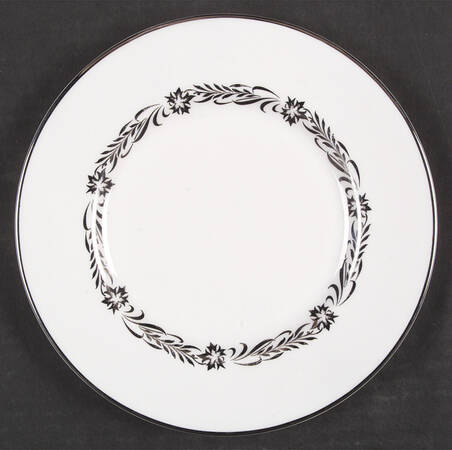 Silver Heritage Salad Plate