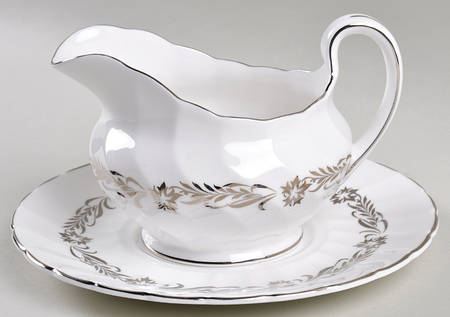 Silver Heritage Gravy Boat & Underplate
