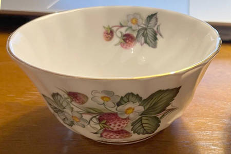 Strawberry Open Sugar Bowl