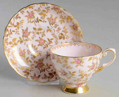 Sunshine Footed Cup & Saucer Set