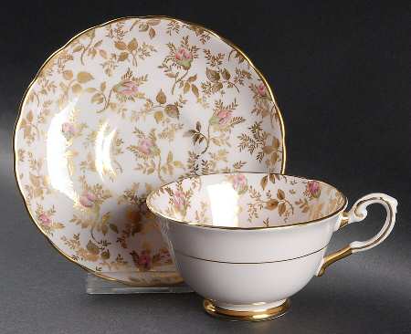 Sunshine Footed Cup & Saucer Set