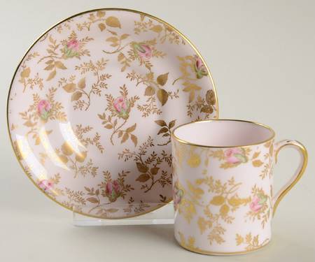 Sunshine Flat Demitasse Cup & Saucer Set
