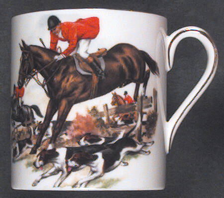 Tally Ho Flat Demitasse Cup