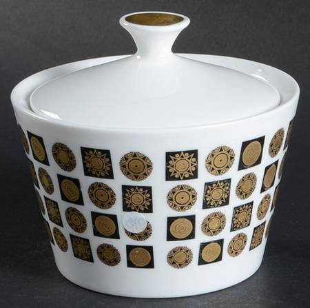 Tiara Sugar Bowl & Lid