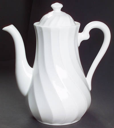 Whitecliffe Coffee Pot & Lid