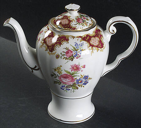 Windsor Red Mini Coffee Pot & Lid