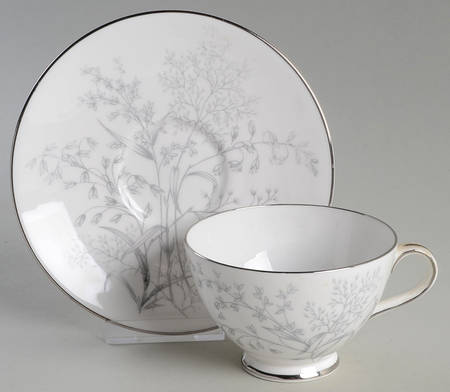 Woodside Footed Cup & Saucer Set