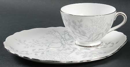 Woodside Snack Plate & Cup Set