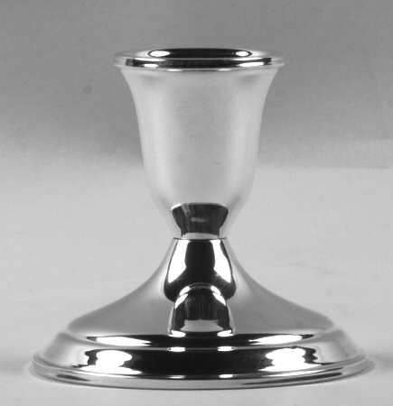 Silverplate Hollowware Plated Console Candleholder