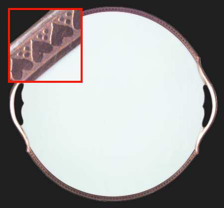 TRV148 Handled Cake Plate