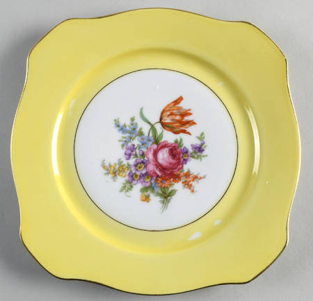 TIR121 Square Salad Plate