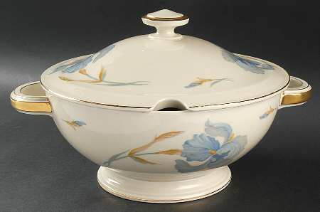 4704 (Blue Flowers) Tureen &  Lid