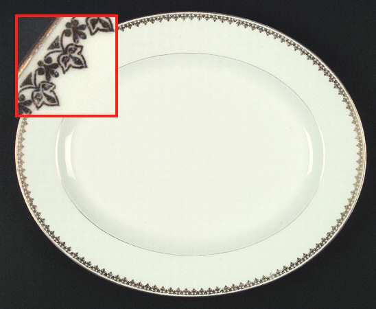 TRV149 14" Oval Serving Platter