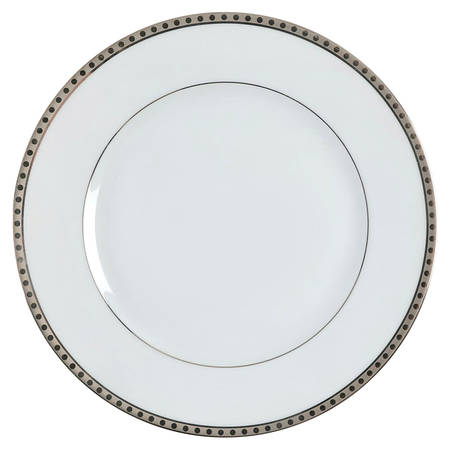 Platinum Band Salad/Dessert Plate