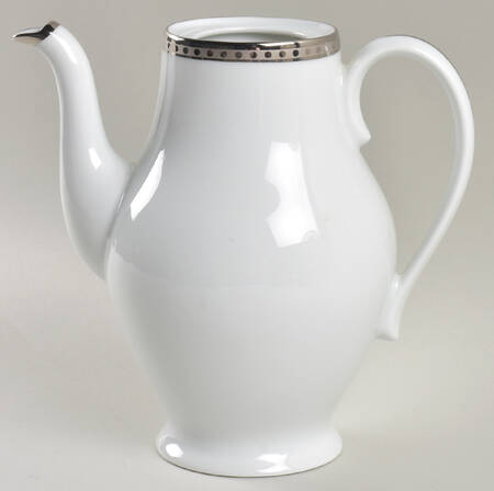 Platinum Band Coffee Pot No Lid