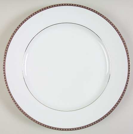 Platinum Band Service Plate (Charger)